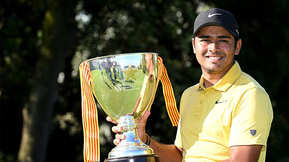 Completely unknown golfer Yurav Premlall comes out of nowhere to win DP World Tour event by 14 shots Schools Australia