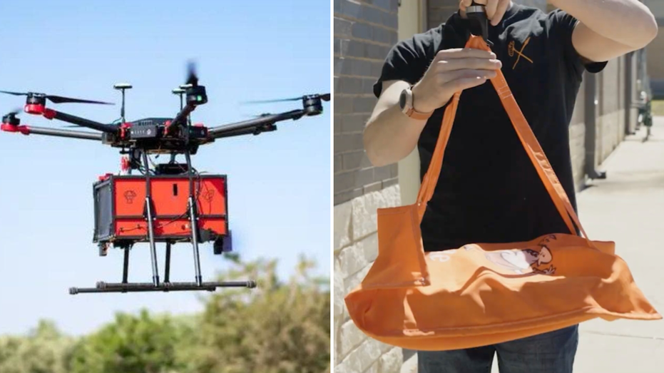 Drone delivers 2 pizzas in minutes Schools Australia