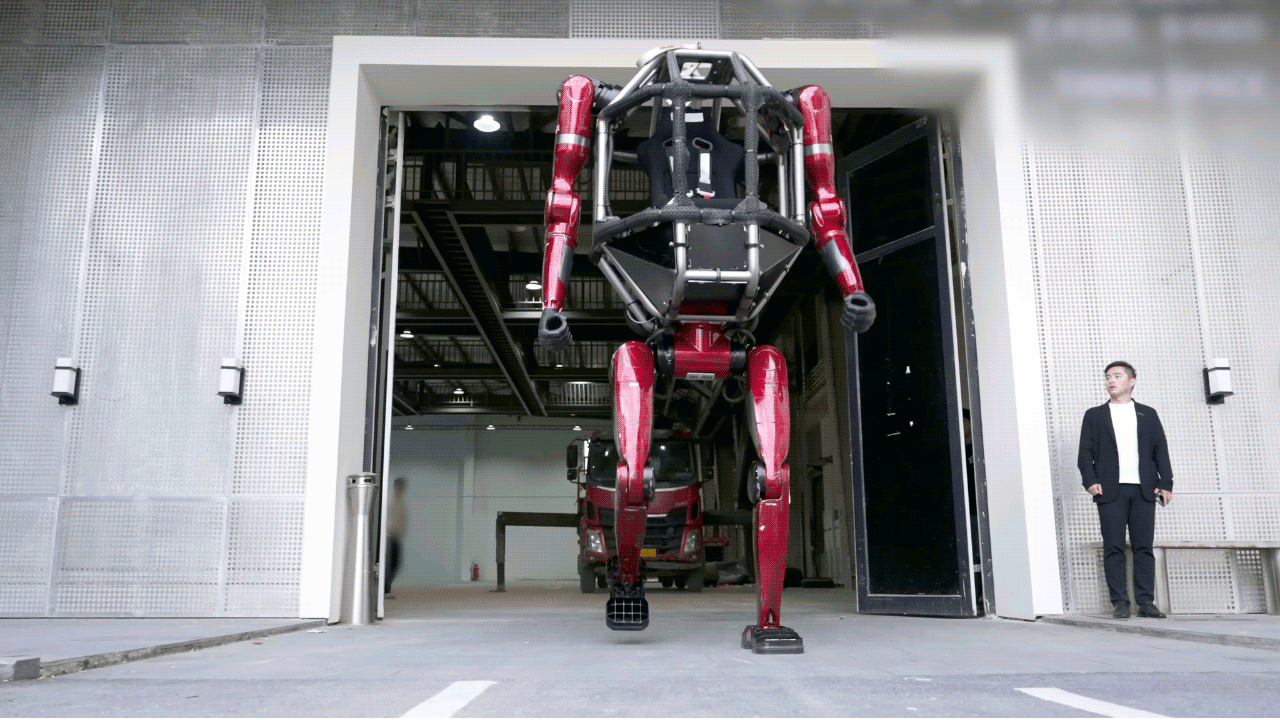 Rideable robot looks ready to stomp all over us Schools Australia
